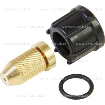 Ruční postřikovací tryska SOLO mosaz, nastavitelná